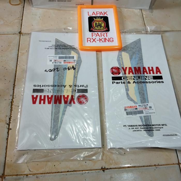 STICKER STRIPING LIS TANGKI BOX RX KING BIRU 2005 OSEAN