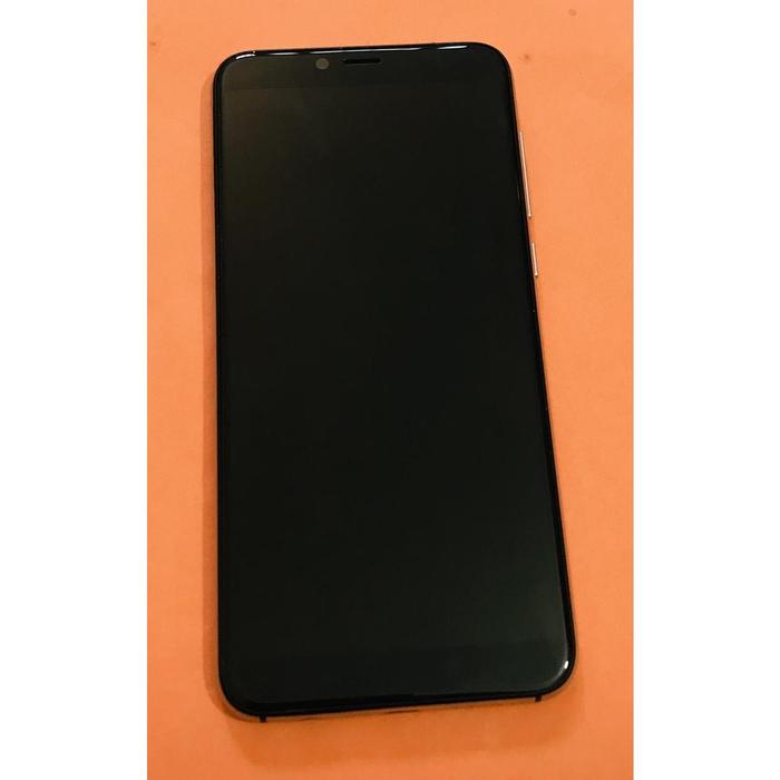 Used Original Touch screen + LCD display+ Frame for UMIDIGI A3S