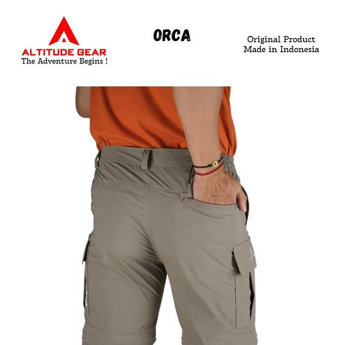 Eiger - Celana Cargo Panjang Celana Pria  Dewasa Celana Panjang sambung Gunung Altitude gear Orca Qu