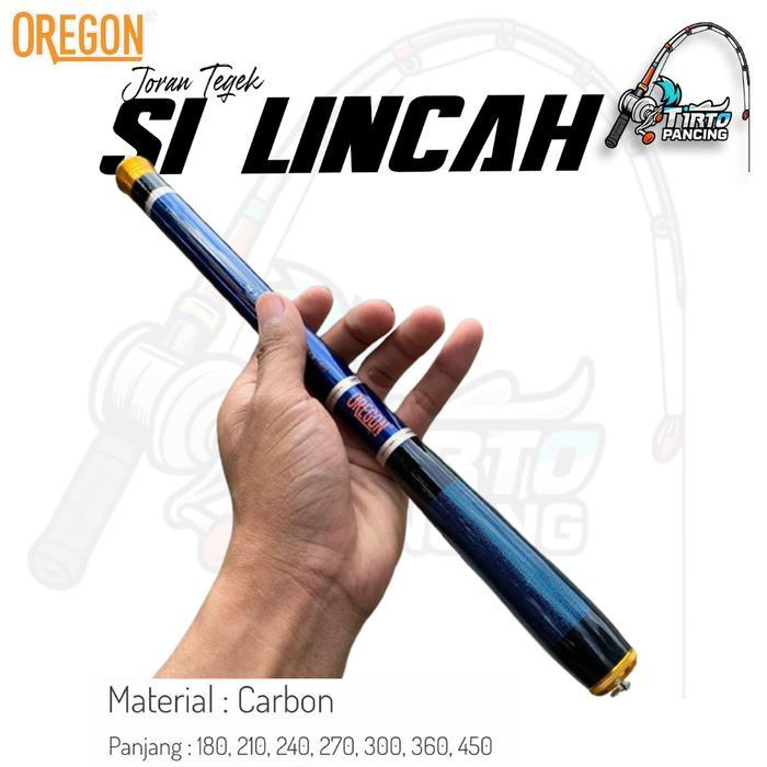 Joran Pancing Tegek Oregon Silincah Carbon Kuat