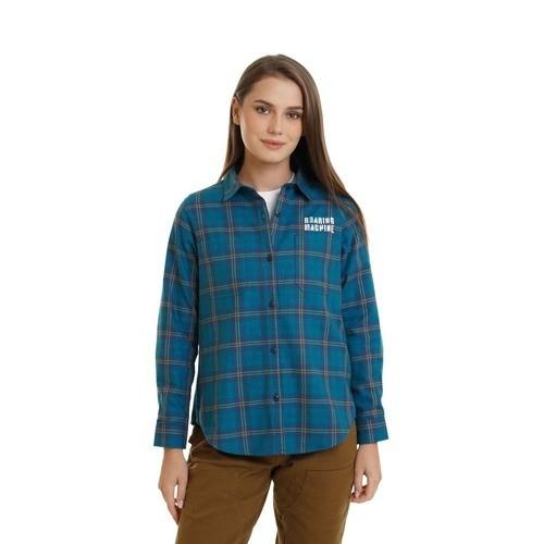 KEMEJA EIGER ROARING MACHINE FLANNEL SHIRT 91000 8692 Original Kemeja Wanita Flanel