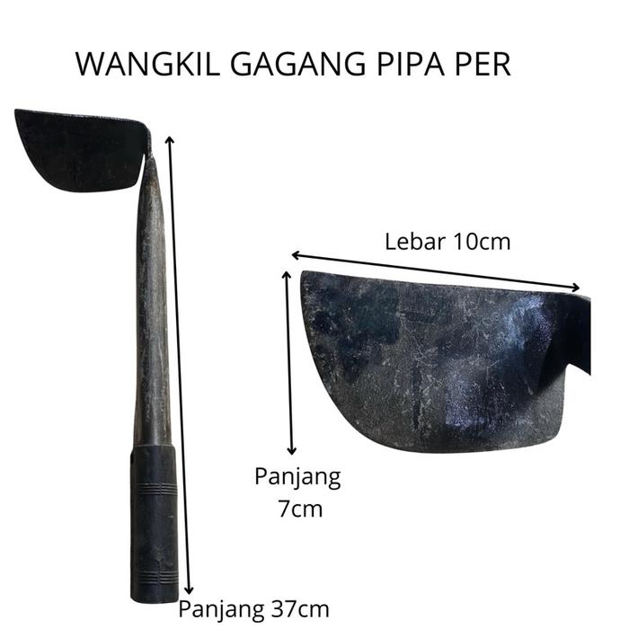 Wangkil Baja Miring Gagang Pipa