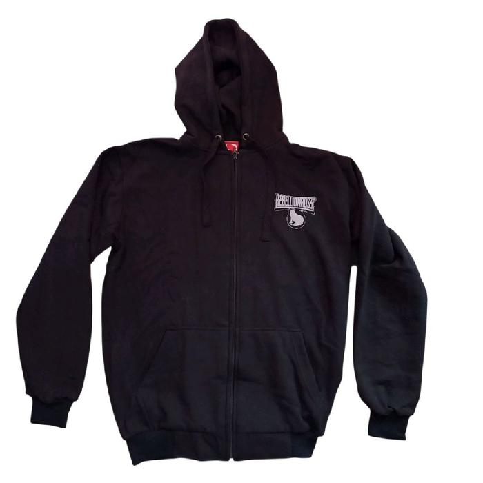 Rebellion Rose x Frogstone - Karnaval Hitam - Zip Hoodie Official Merch