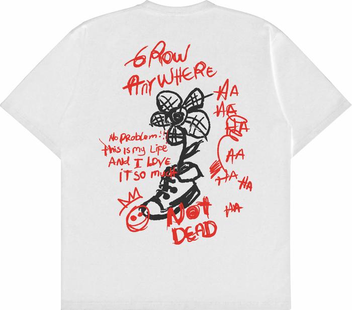 Captivated - Tshirt Kaos Grow Anywhere White 24s