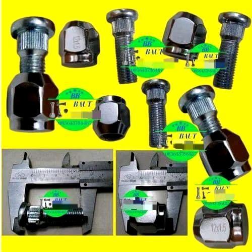 ( 1Biji ) Baut roda mur racing avanza xenia rush yaris agya calya veloz altis sienta sigra terios 4.