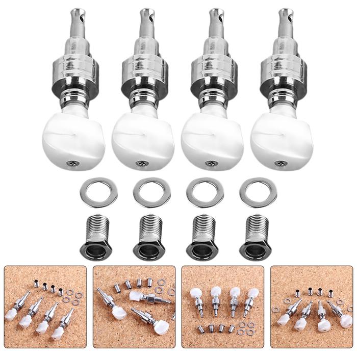 Banjo Tuner Tuning Key Head String Machine Peg Pegs Geared Tuners