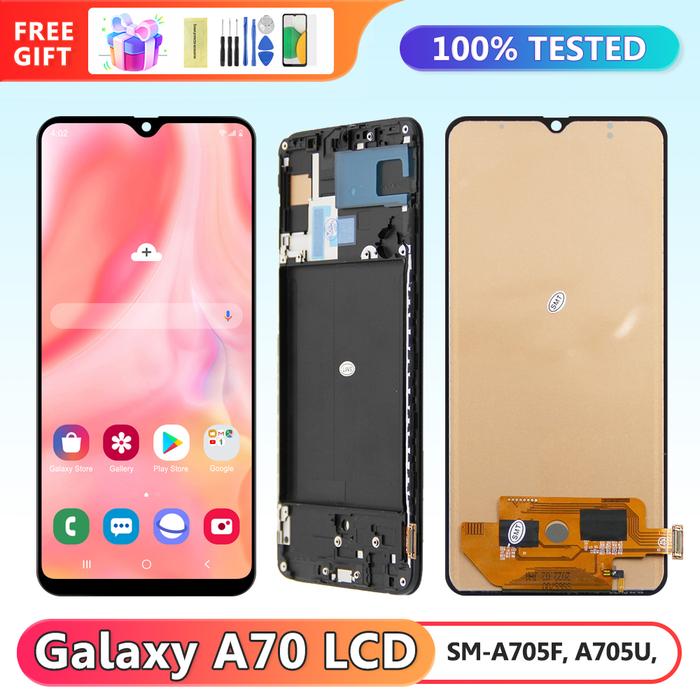 6.7'' A70 tft Display Screen Replacement, for Samsung Galaxy A70 A705