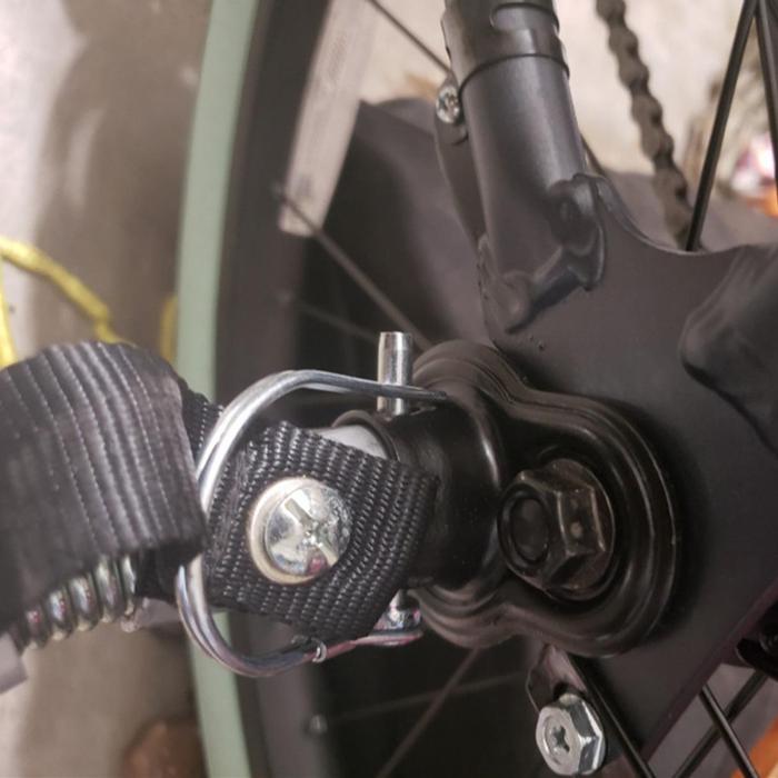 Lampiran Sepeda dengan Gesper 90 Derajat Adaptor Besi Trailer Sepeda