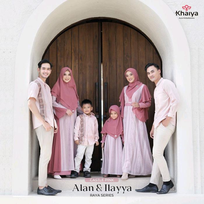 Dilovable.id | SARIMBIT ALAN ILAYA SARIMBIT KELUARGA GAMIS KOMBINASI SARIMBIT LEBARAN BY. KHAIYA