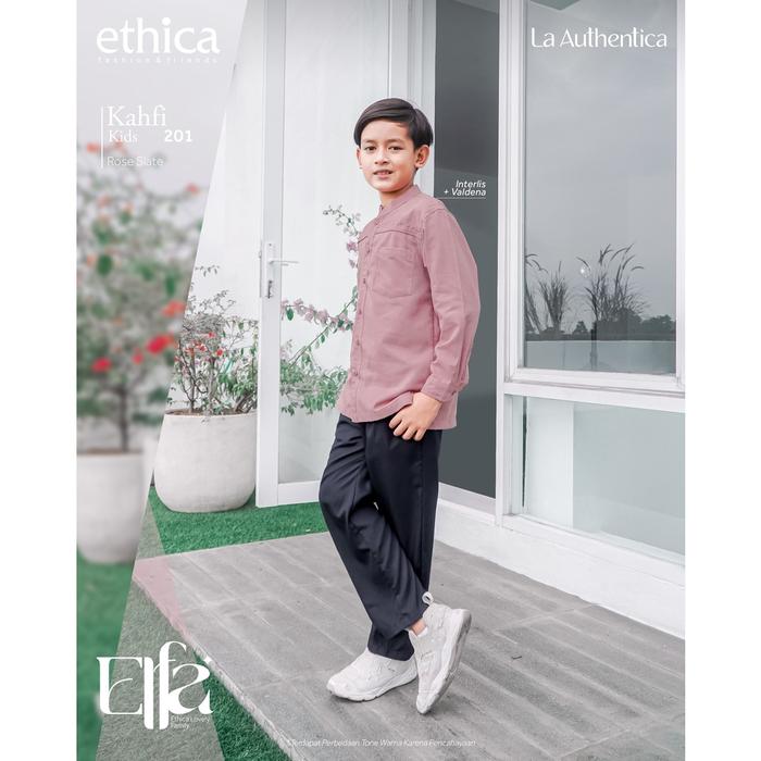 Safitiri Elfa 277 Rose Slate Ethica Original Gamis Dewasa Kagumi 278 Rose Slate Koko Dewasa Kahfi 28