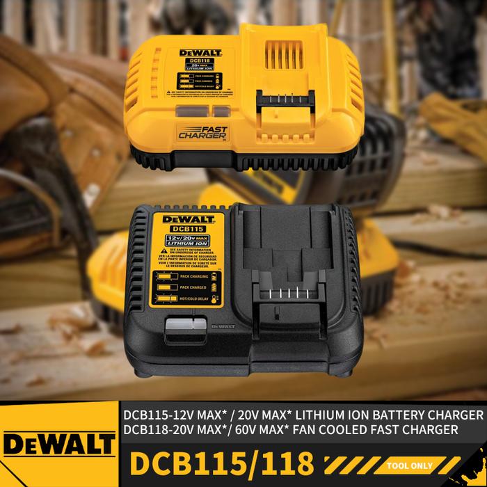 DEWALT Lithium Ion Battery Charger DCB115 DCB118 220V Lithium Ion