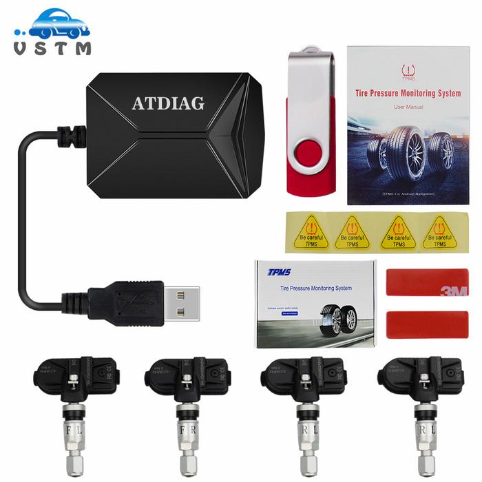 USB Android TPMS Tire Pressure Monitoring System Display