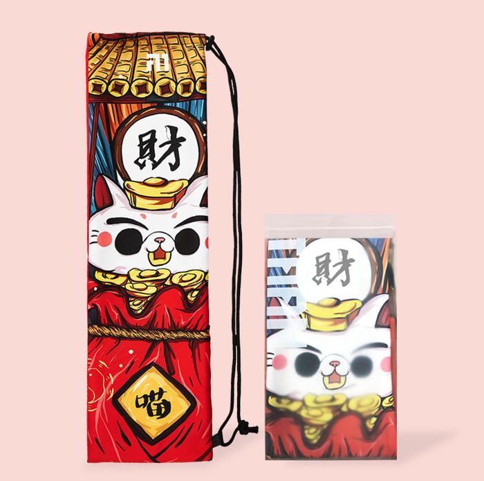 Tas Raket Bulu Tangkis Zodiak Cina Fashion Baru Casing Raket Bulu