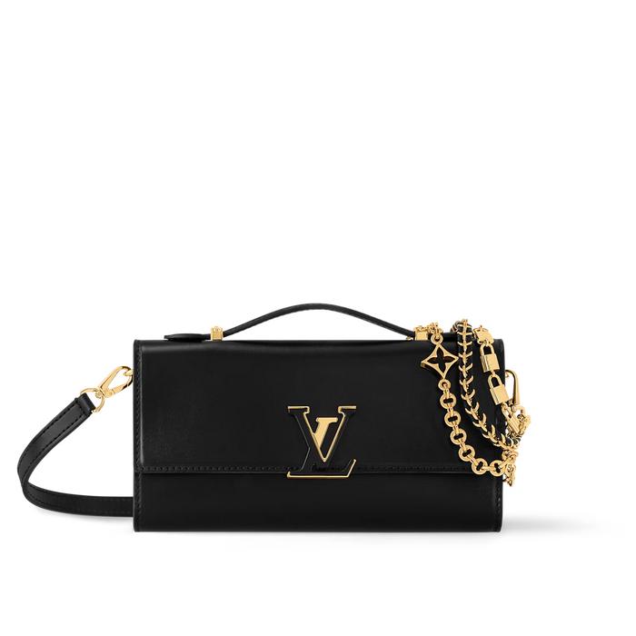 Louis Vuitton,Wallet on Chain Capucine mini bag,black