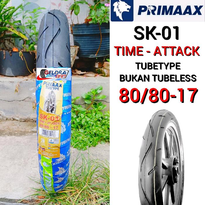 Ban Primaax Sk-01 80/80-17 Ban Ring 17 ban honda revo jupiter mx satria cb ban primaax sk01 80/80-17