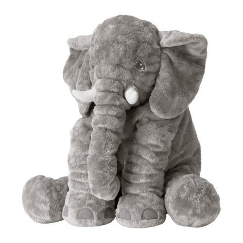JATTESTOR Boneka gajah abu abu