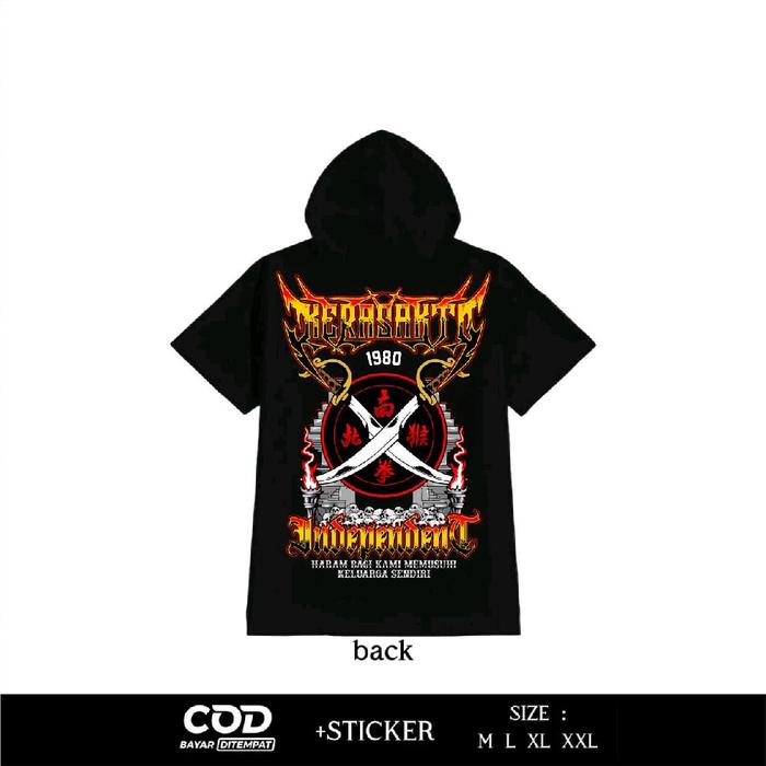 Ts Hoodie IKSPI The Next Generation Kerasakti Street Fighter Sablon DTF IE4