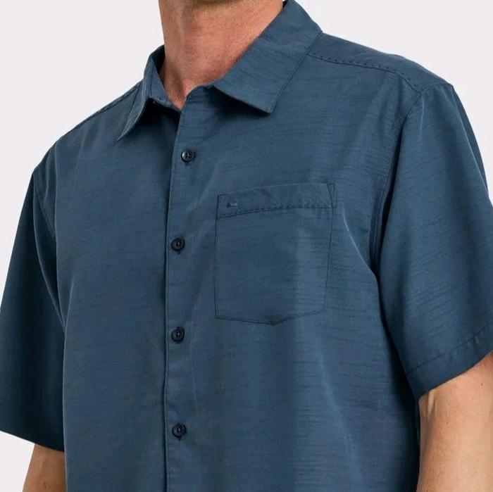 Kemeja Quicksilver Short Sleeve Kemeja Pendek Kemeja Lengan Pendek Pria
