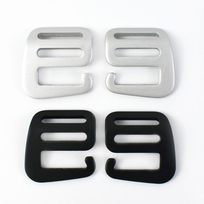 5/10/50P 20/25mm G Hook l Bu les for Ba pa Strap Clasp bing Tri-Glide Adjust Carabiner Clip Bu le Fa