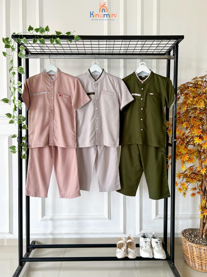 KINAMINI - Setelan Baju Koko Anak Alifa
