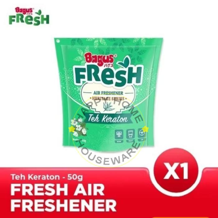 Bagus FRESH Air Freshener Pouch 50g Pengharum Ruangan Wangi Teh Keraton