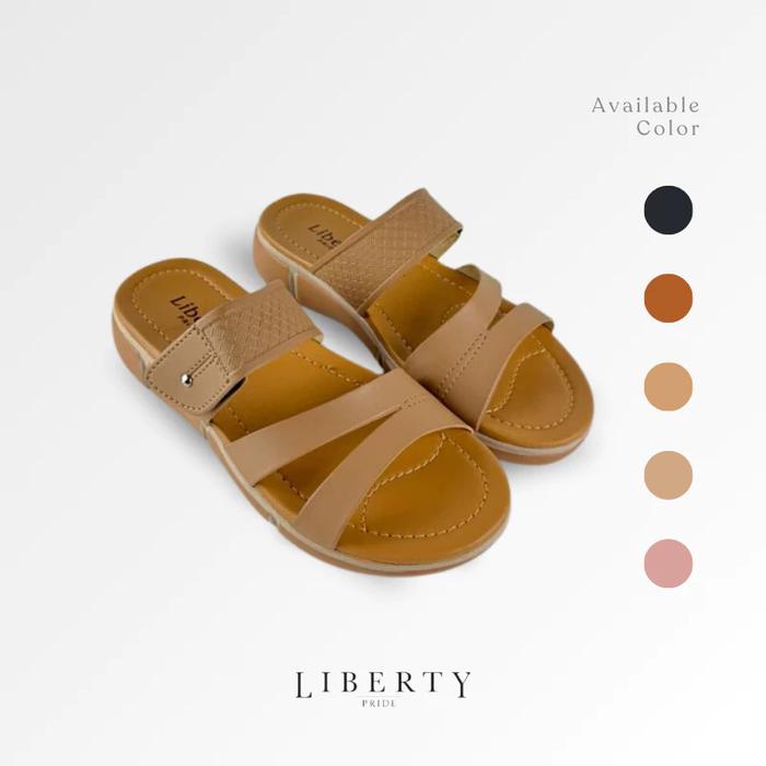 Liberty Sandal Wanita Flat Mindy 02 - Sendal Teplek Wanita
