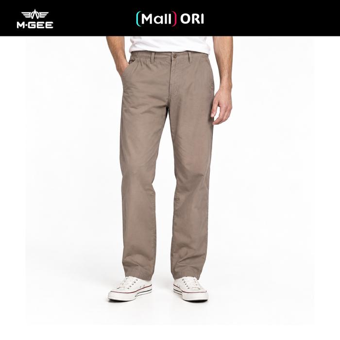 MGee Celana Panjang Pria Chino M gee Original FORZA C043 Khaky