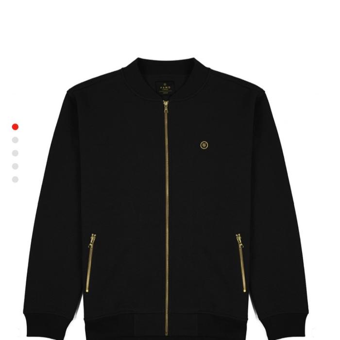 Bomber Jacket Cotton Textured By Famo. Pria