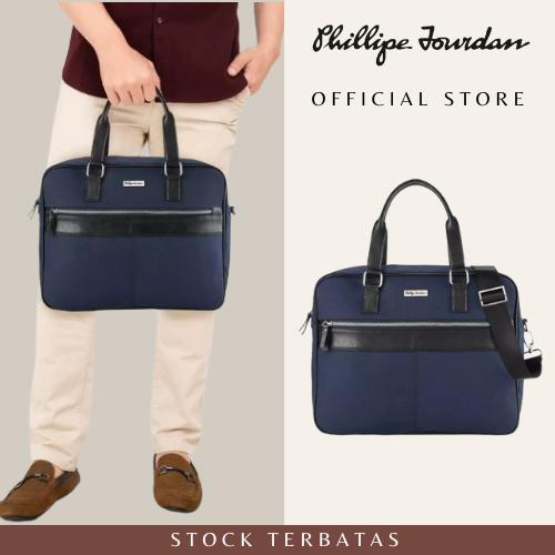 Phillipe Jourdan Leonell Tas Selempang Pria Blue (Canvas)