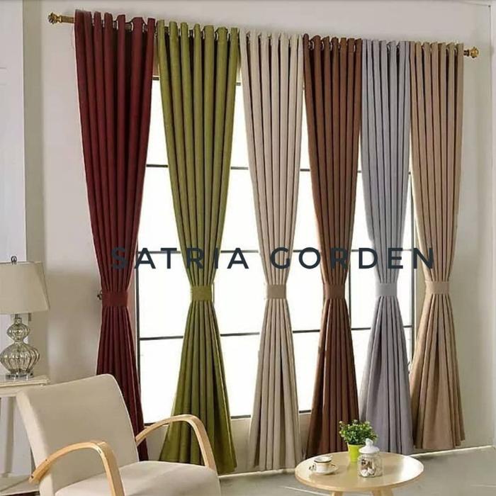 TINGGI 250 Gorden Blackout Embos Serat Original