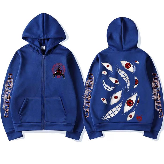 Fullmetal Alchemist Anime Sweatshirt Brotherhood Pride Eyes Printed Hooded Men Women Zipper Classic 