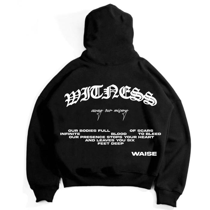 WISE STUDIO | HOODIE BOXY | DEEP FEET Fleece