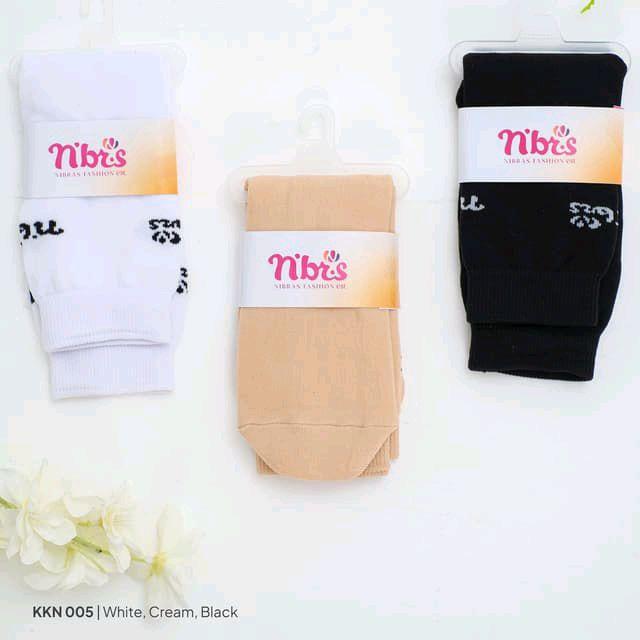 Kaos Kaki KKN 005 CREAM by Nibras