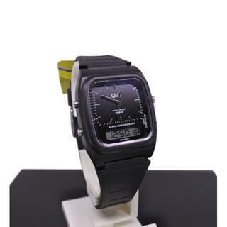 Terjamin Q&Q Qq Qnq Analog Digital Jam Tangan Original Gz04J002Y Black