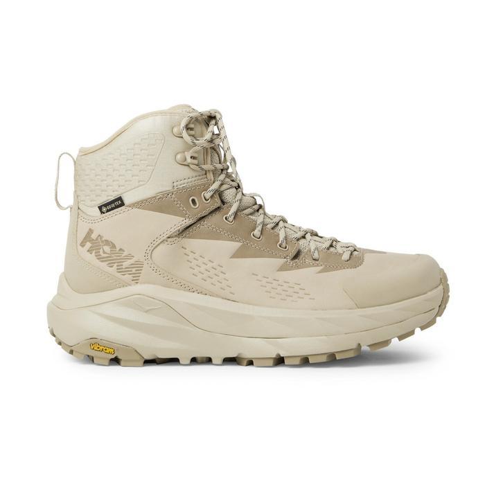 Sepatu Gunung Boot Hoka One Kaha Vibram Gore-Tex Cream Grey Premium