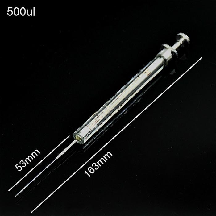 Microsampler Microliter Syringe 500ul Micro-injector Syringe 0.5Ml