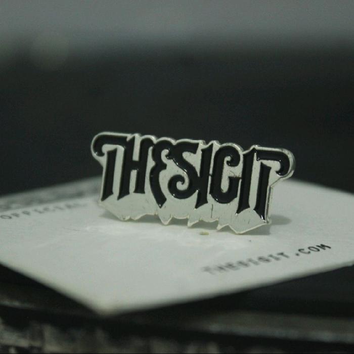 The SIGIT - Enamel Pin Logo Silver Official Merch Bros