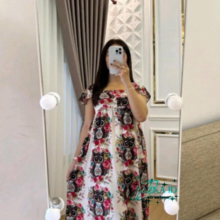 (AZZKA.ID)daster rayon motip busui,daster jumbo talita