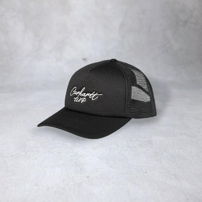 Carhartt WIP Signature Trucker Cap Black Original