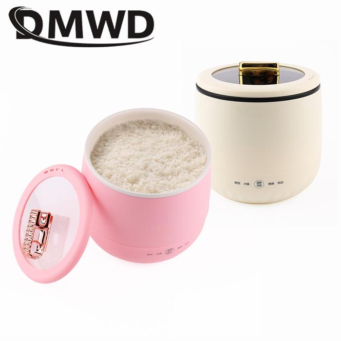 DMWD Multifunctional Electric Rice Cooker Hotpot Skillet Soup