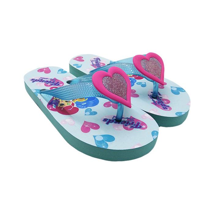 Sandal Jepit Anak Lampu Lighted Sandal Girls Shimmer And Shine Balmoral Kids SNS-BLL06