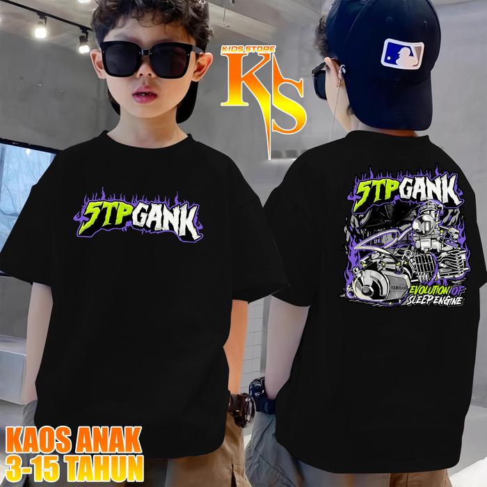 Kaos ANAK Kaos 5tp Gank Evolution / kaos Distro 5tp Gank Evolution of sleep engine