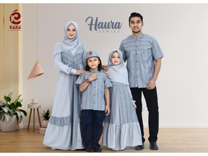 HAURA SERIES SARIMBIT 2113 BLUE GREY BY KEKE