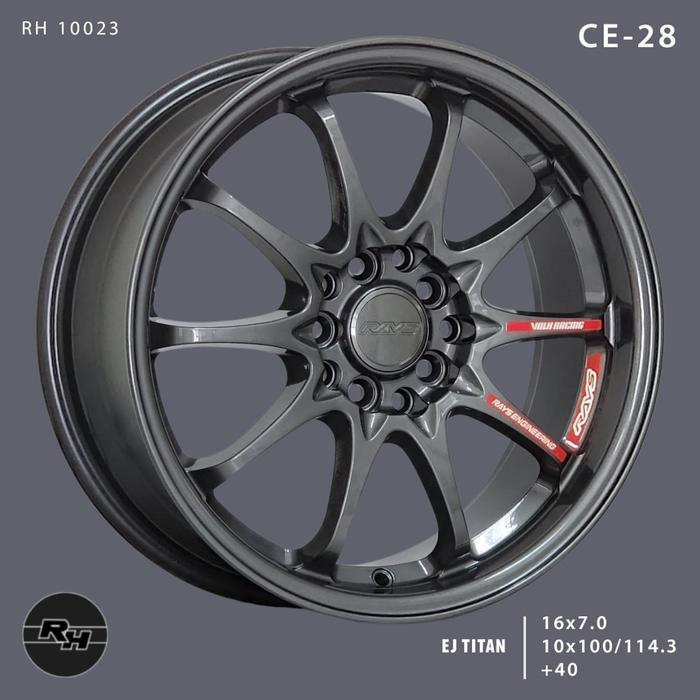 CE28/RH10023 EJ TITAN VELG JF LUXURY R16