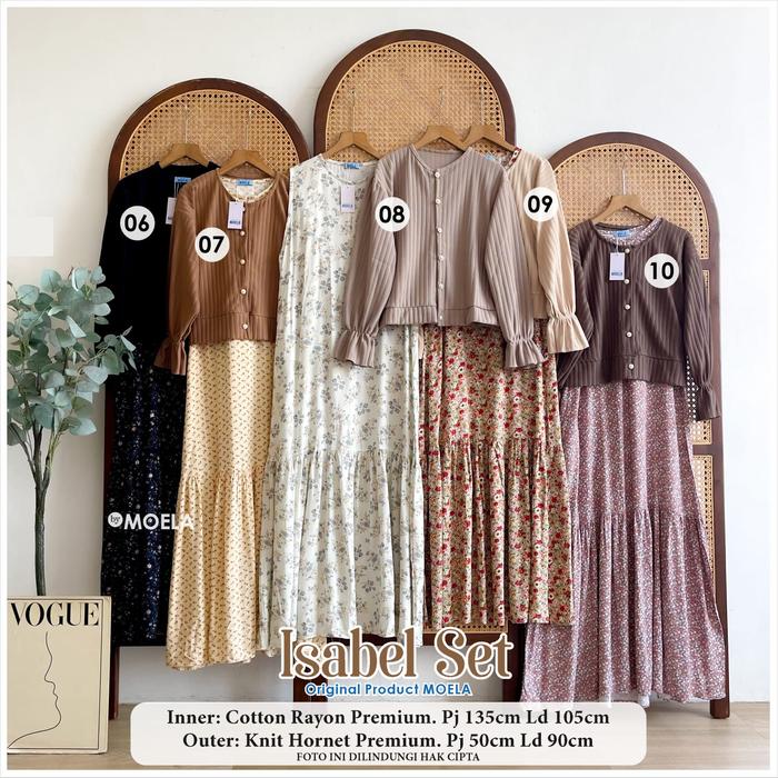 moela isabel set by moela LD 105