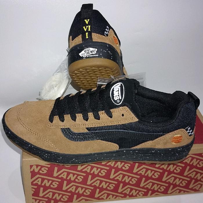 Sepatu Vans Pro Zahba x Zion Wright Black Multi sample size 42 27 hitam original Skate Board Sneaker