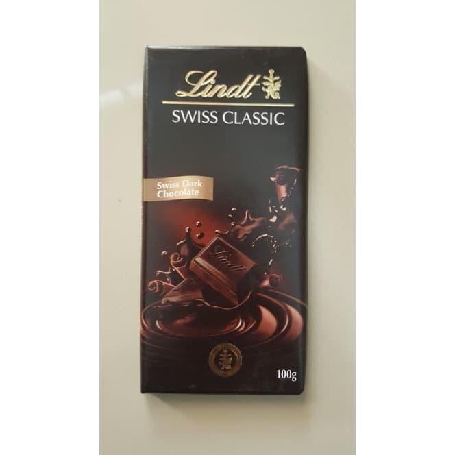 PROMO !! Lindt Swiss classic dark chocolate