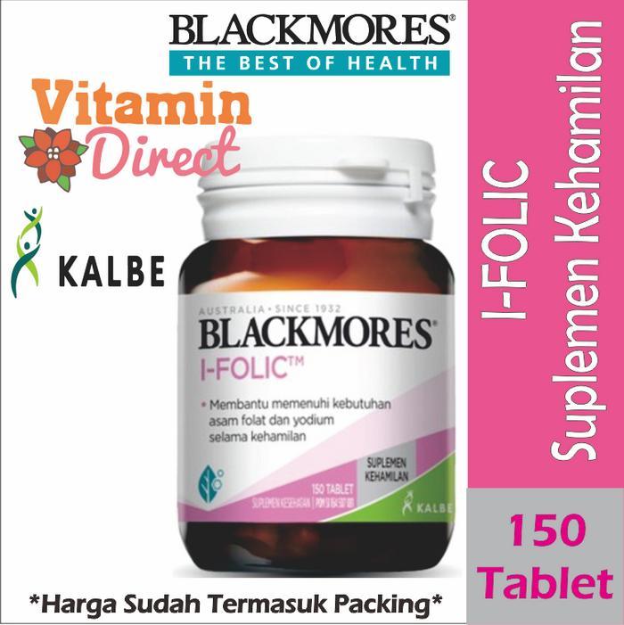 PROMO GUYS Blackmores I-folic I Folic 150 kapsul BPOM kalbe PREMIUM