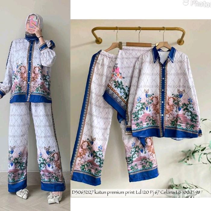 oneset motif parenting set hijab.