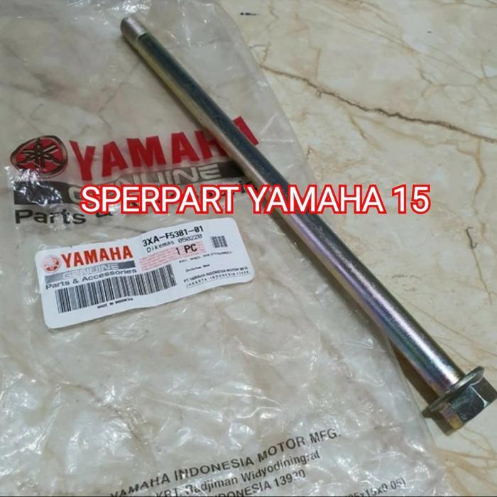 AS RODA BELAKANG JUPITER Z BURHAN ROBOT Z1 ORI 3XA-F5381-01 ASLI YAMAH